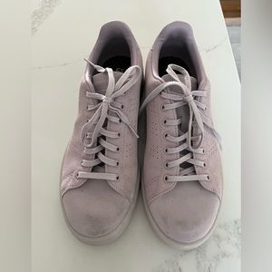 Mauve adidas cloudfoam advantage shoes.  Size 8.5.